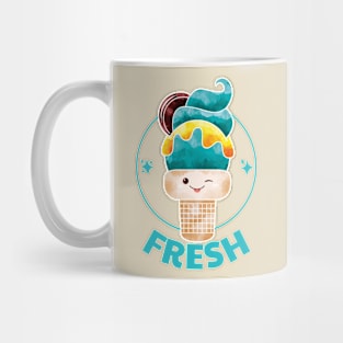 Fresh japanese kawaii ice cream Mug